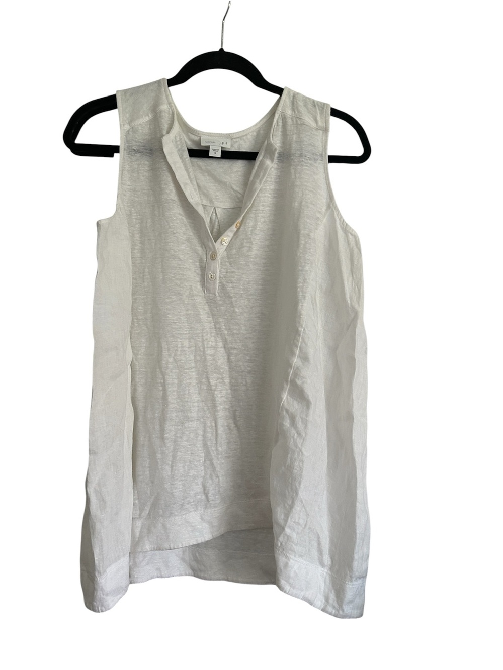 J. Jill Love Linen sleeveless tunic top - Picture 2 of 4